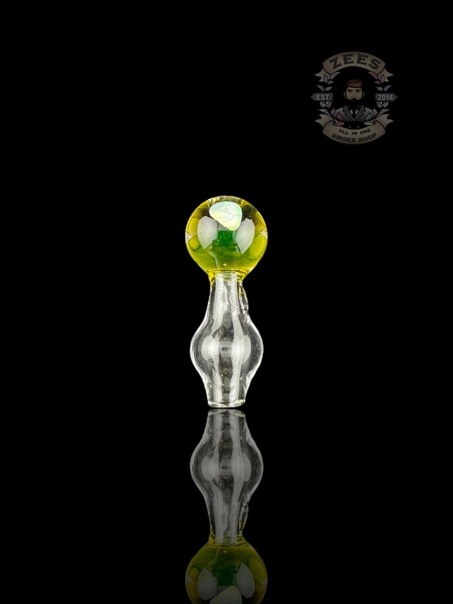 CAPTAIN TOKEZ GLASS: ENCASED OPAL PUFFCO PEAK PRO BALL CAP