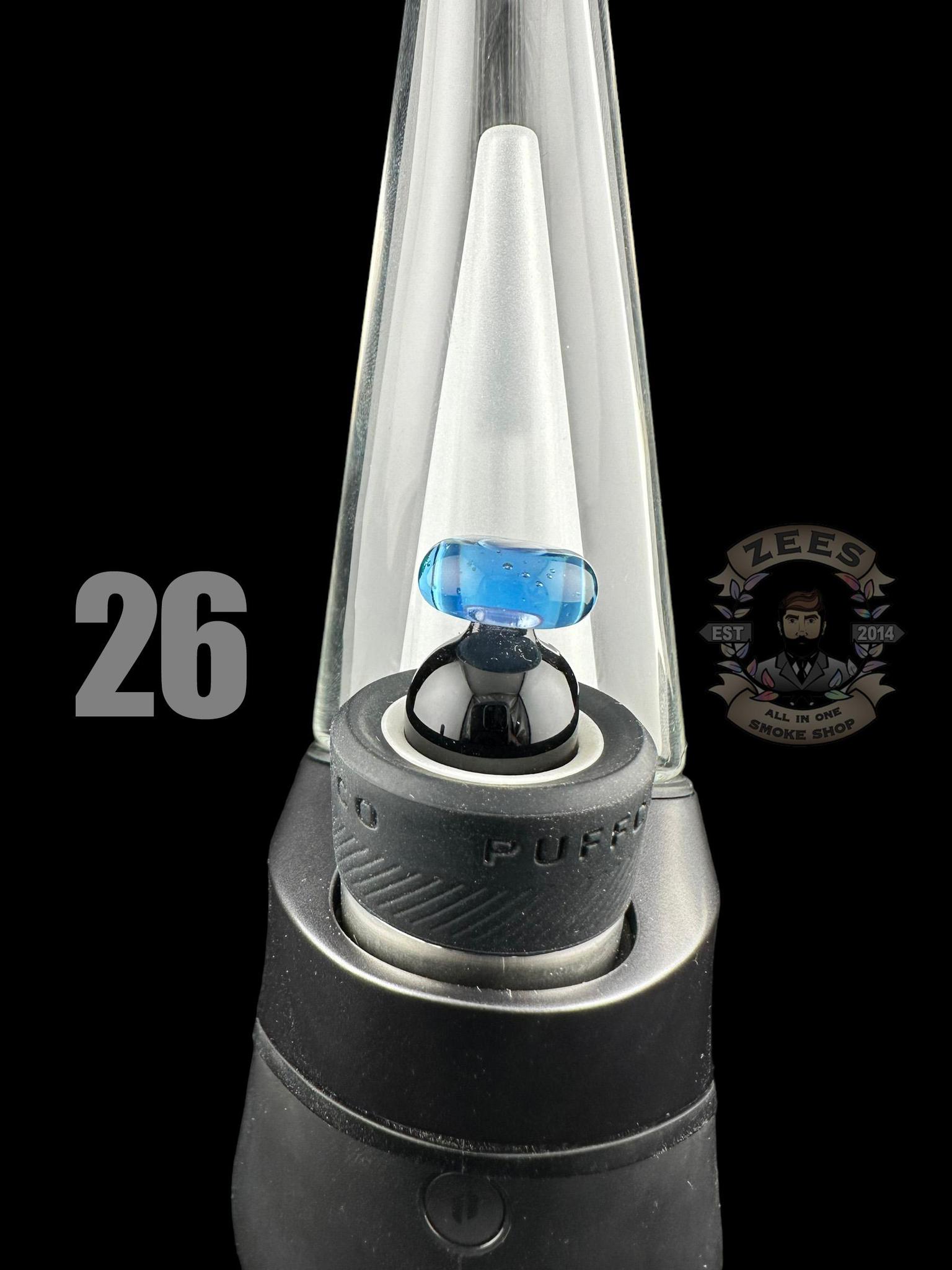 CHEVELLE GLASS: DUAL COLOR PUFFCO PEAK BUBBLE CAP (23-44) - Image 5