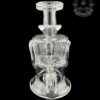 ROWDY GLASS: CLEAR DOUBLE ENCASED OPAL GILLCYCLER #4 - Image 3