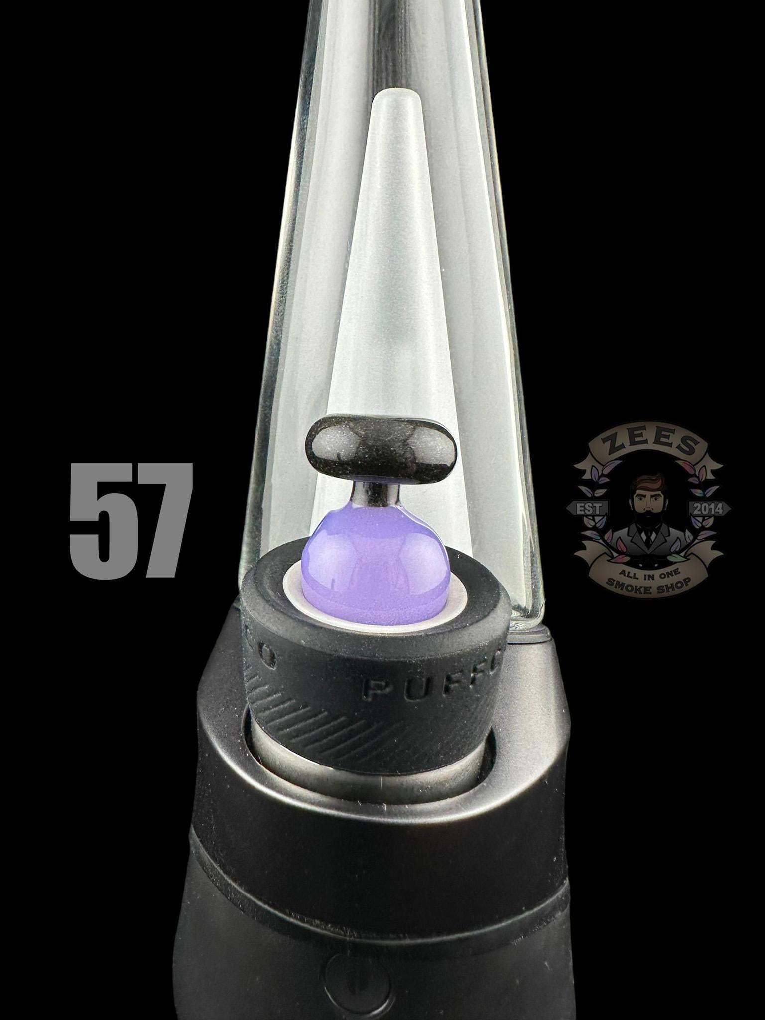 CHEVELLE GLASS: DUAL COLOR PUFFCO PEAK BUBBLE CAP (45-69) - Image 14