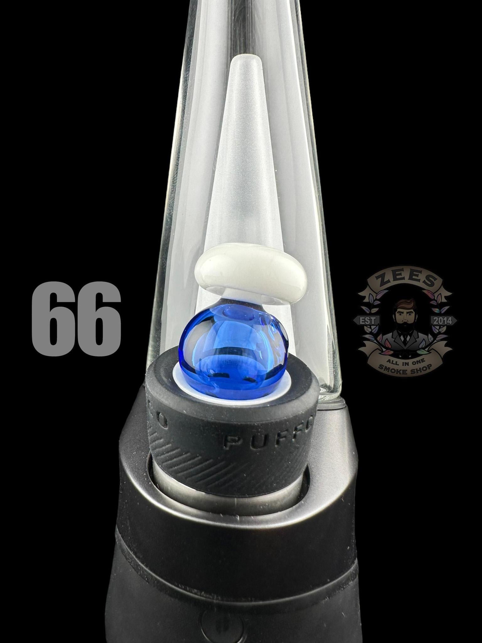 CHEVELLE GLASS: DUAL COLOR PUFFCO PEAK BUBBLE CAP (45-69) - Image 23