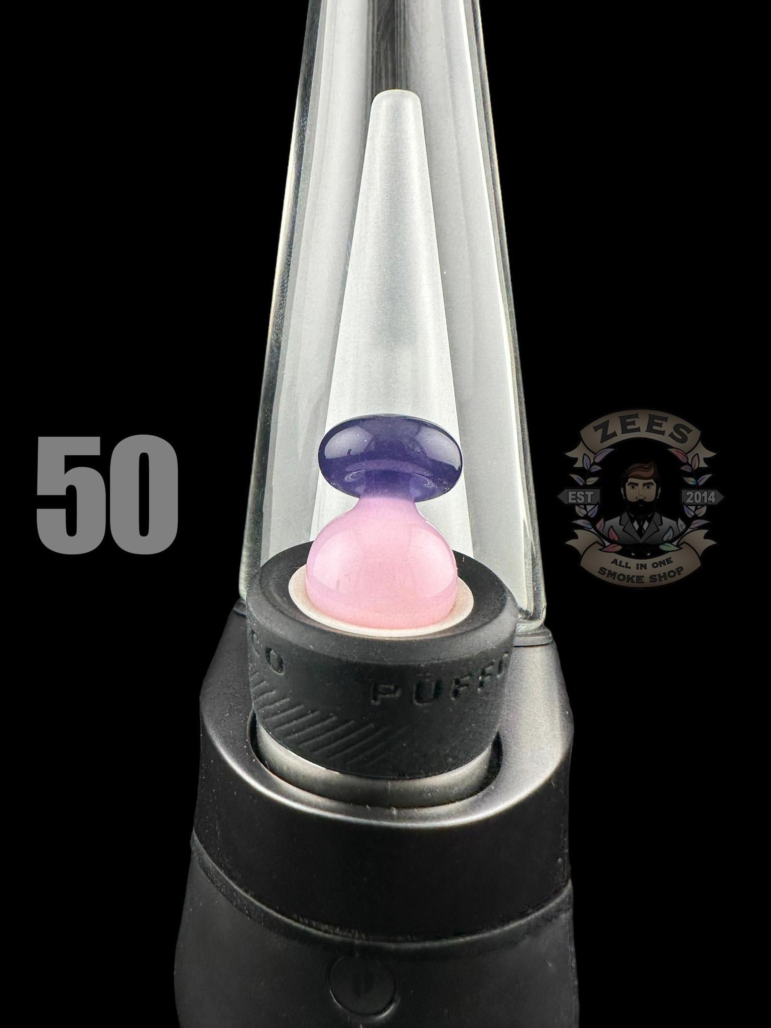 CHEVELLE GLASS: DUAL COLOR PUFFCO PEAK BUBBLE CAP (45-69) - Image 7
