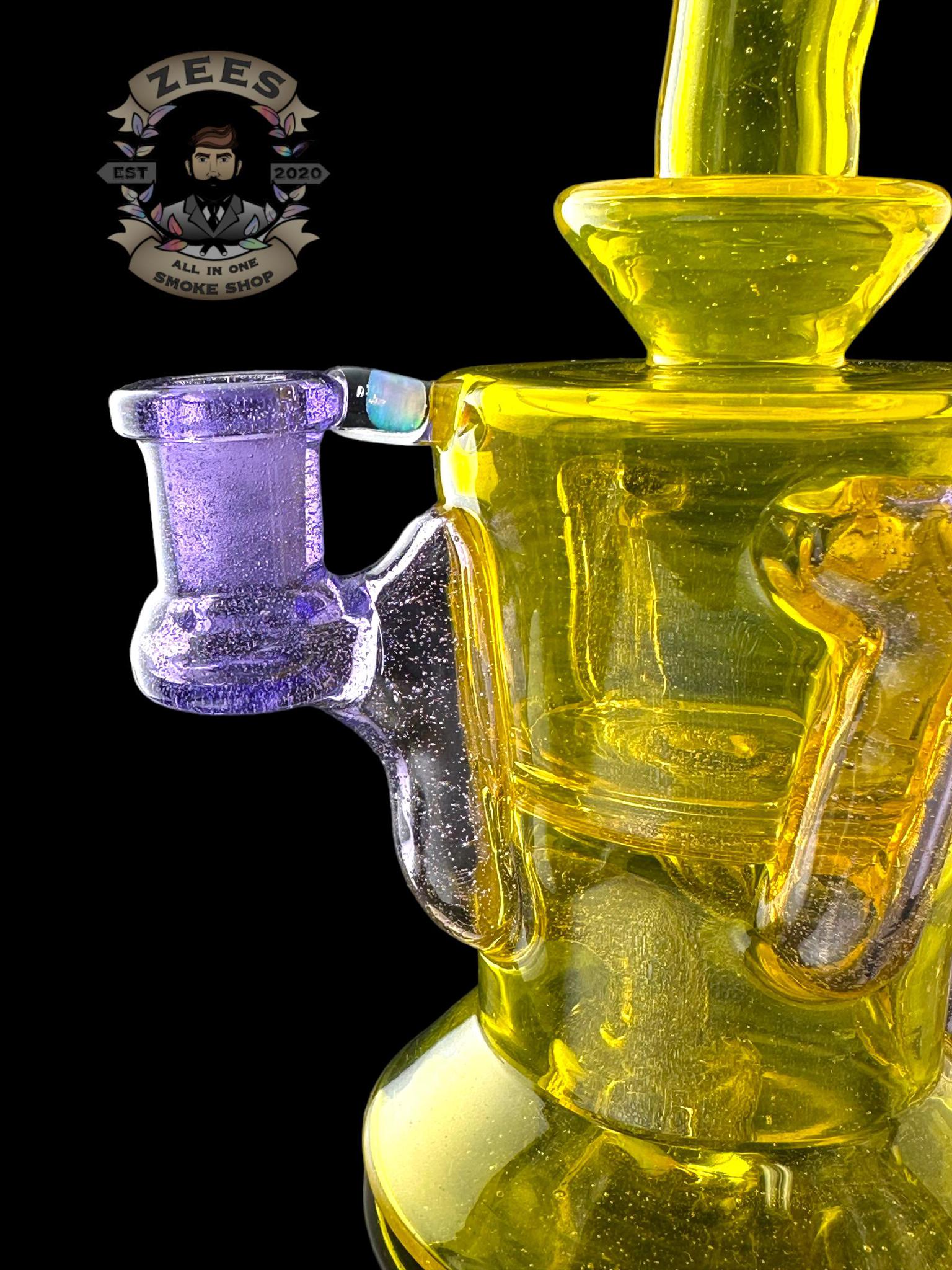 ROWDY GLASS: FULL COLOR GILLCYCLER TERPS X PURPLE LOLLIPOP - Image 2