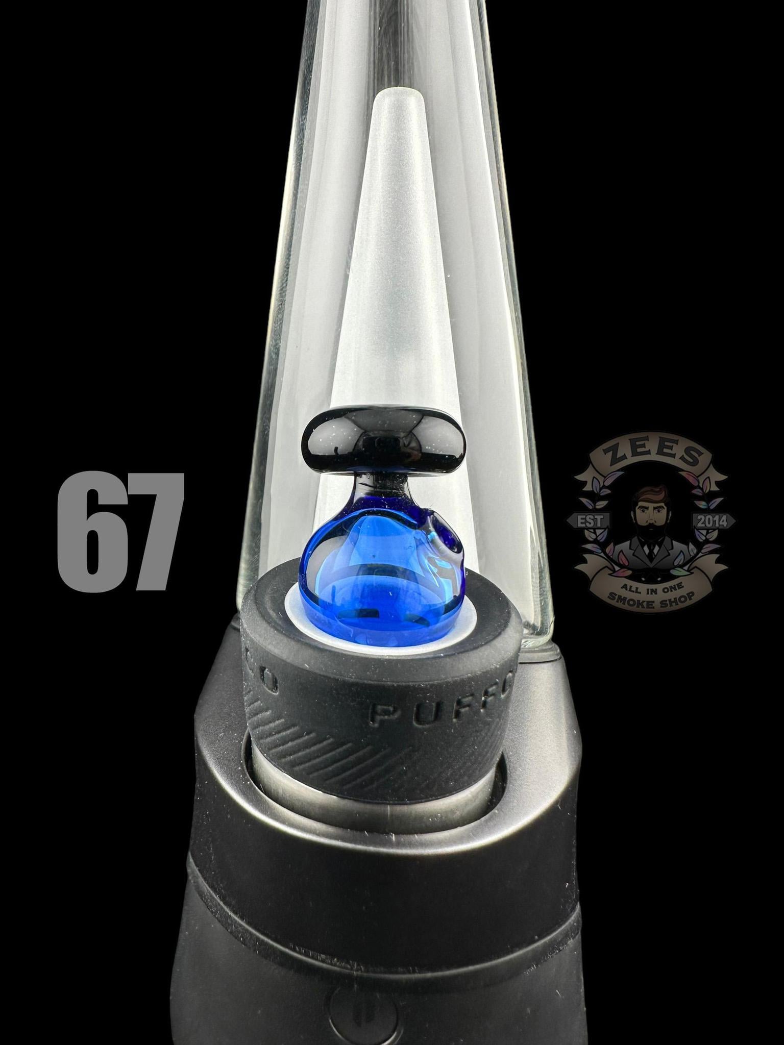 CHEVELLE GLASS: DUAL COLOR PUFFCO PEAK BUBBLE CAP (45-69) - Image 24