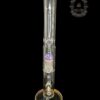 TEXAS TUBES: 18" PURPLE AMBER ENCASED OPAL 9-ARM STEMLINE STRAIGHT TUBE - Image 3