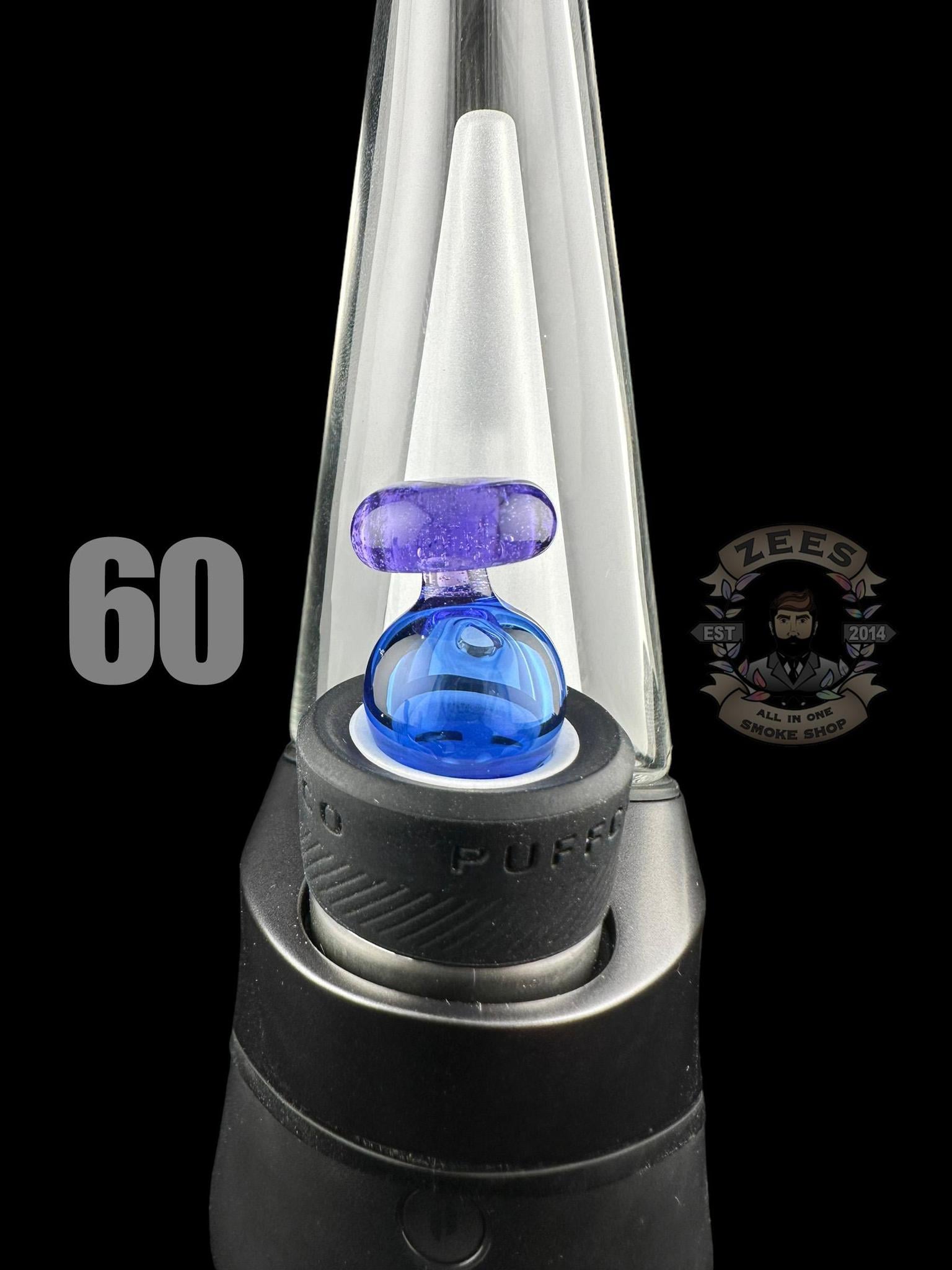 CHEVELLE GLASS: DUAL COLOR PUFFCO PEAK BUBBLE CAP (45-69) - Image 17