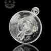 ROWDY GLASS: CLEAR DOUBLE ENCASED OPAL GILLCYCLER #1 - Image 5