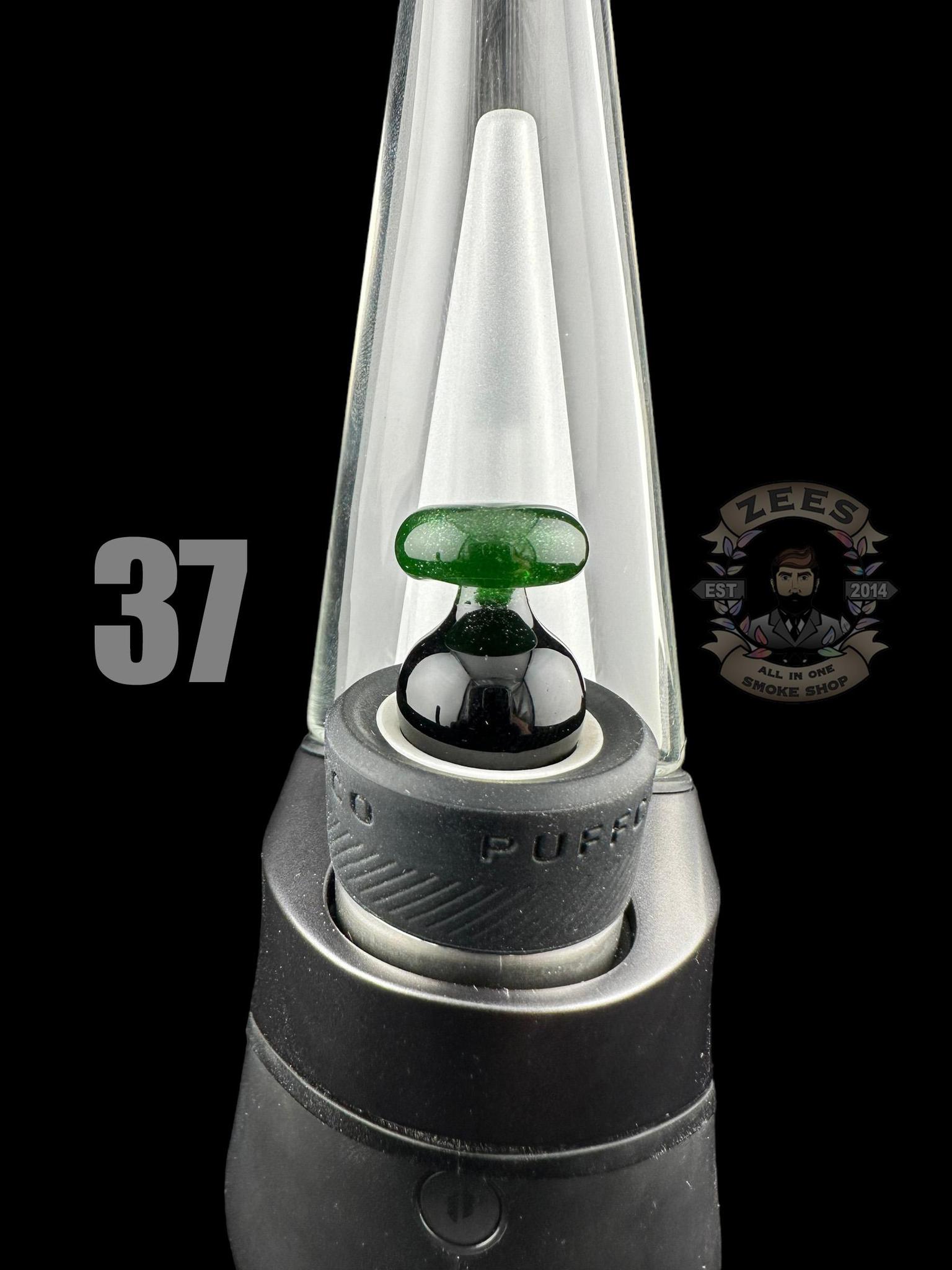 CHEVELLE GLASS: DUAL COLOR PUFFCO PEAK BUBBLE CAP (23-44) - Image 16