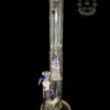TEXAS TUBES: 18" PURPLE AMBER ENCASED OPAL 9-ARM STEMLINE STRAIGHT TUBE - Image 2