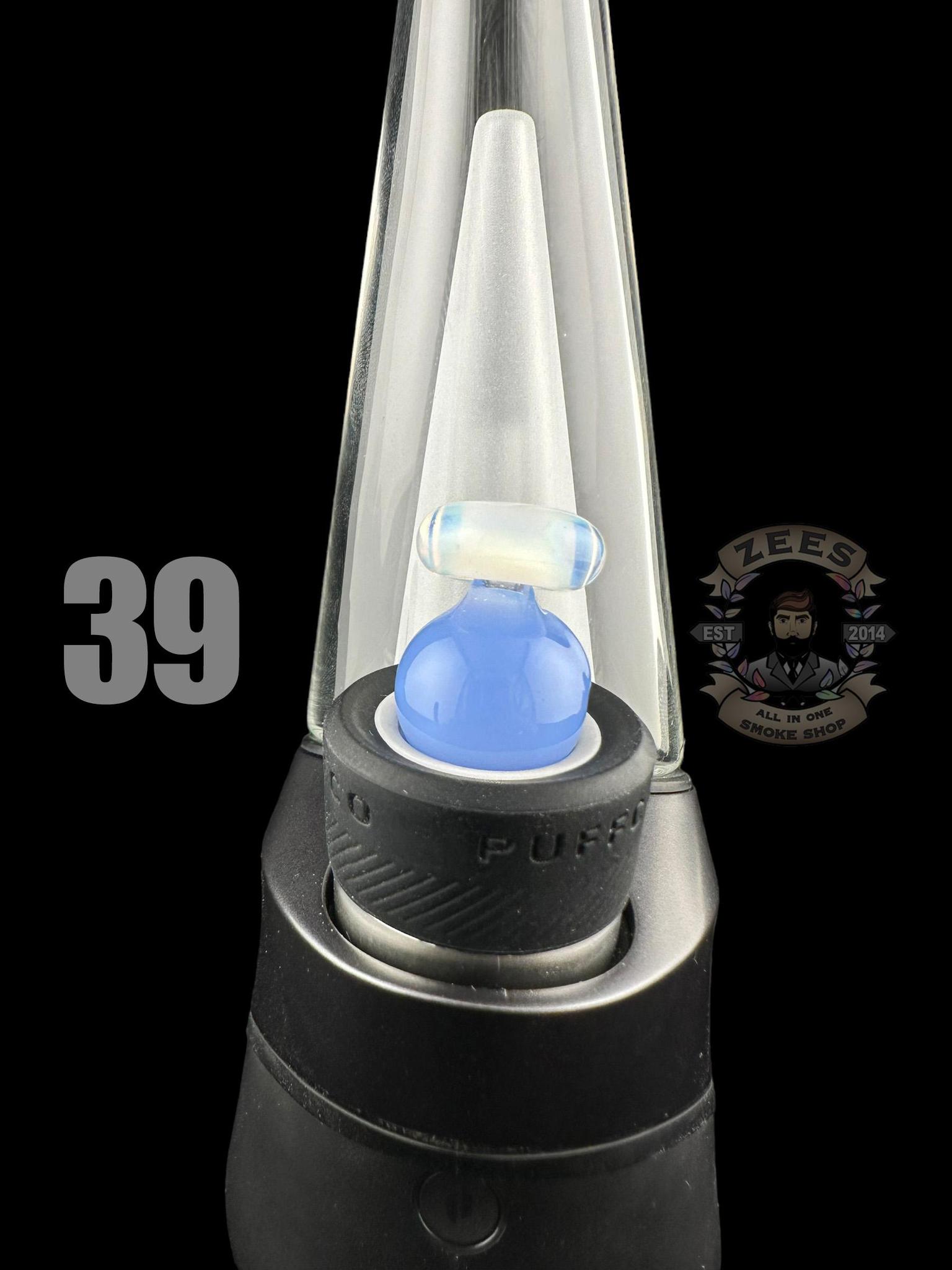 CHEVELLE GLASS: DUAL COLOR PUFFCO PEAK BUBBLE CAP (23-44) - Image 18