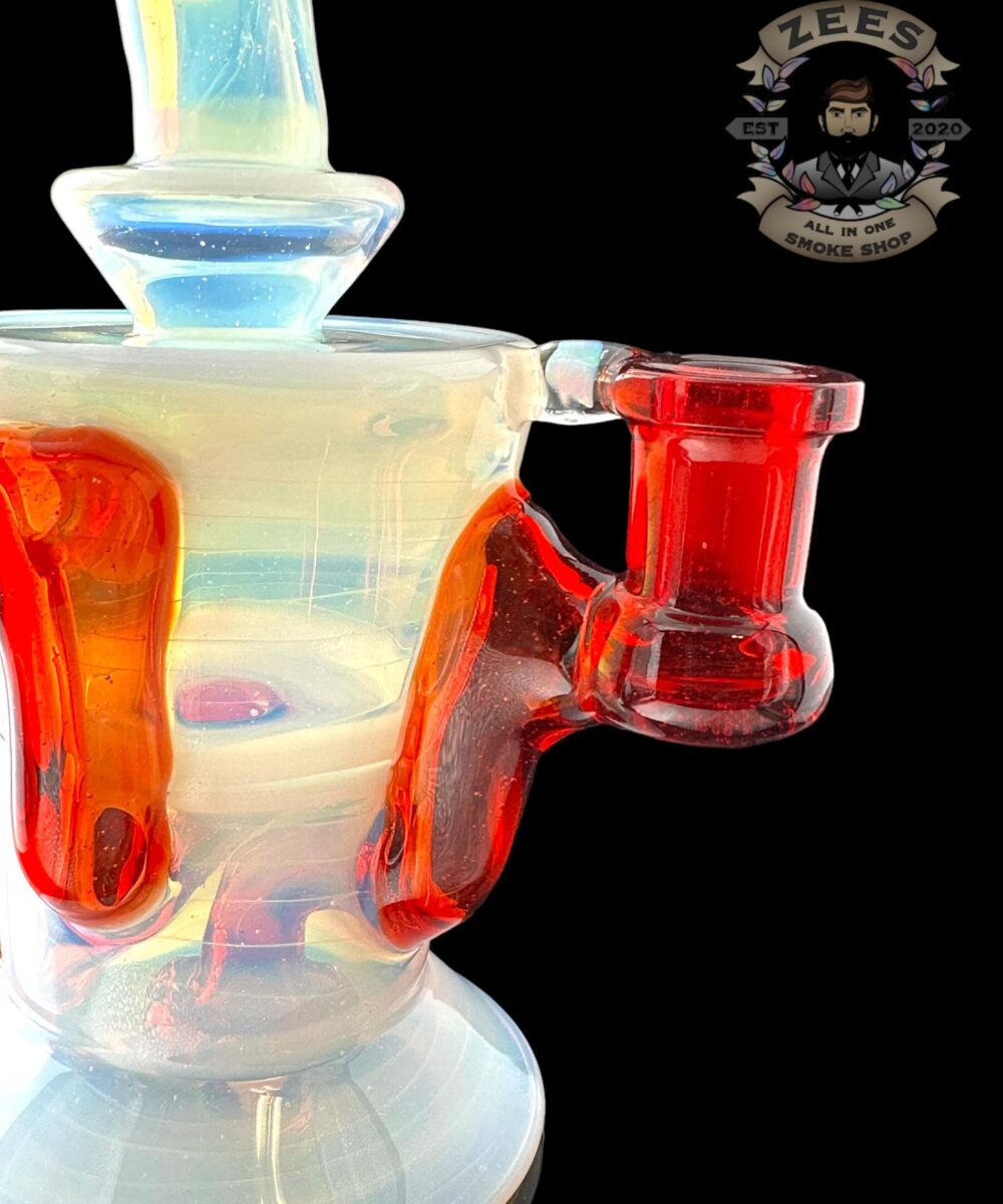 Alternative view of ROWDY GLASS: FULL COLOR GILLCYCLER GHOST X RED POMP