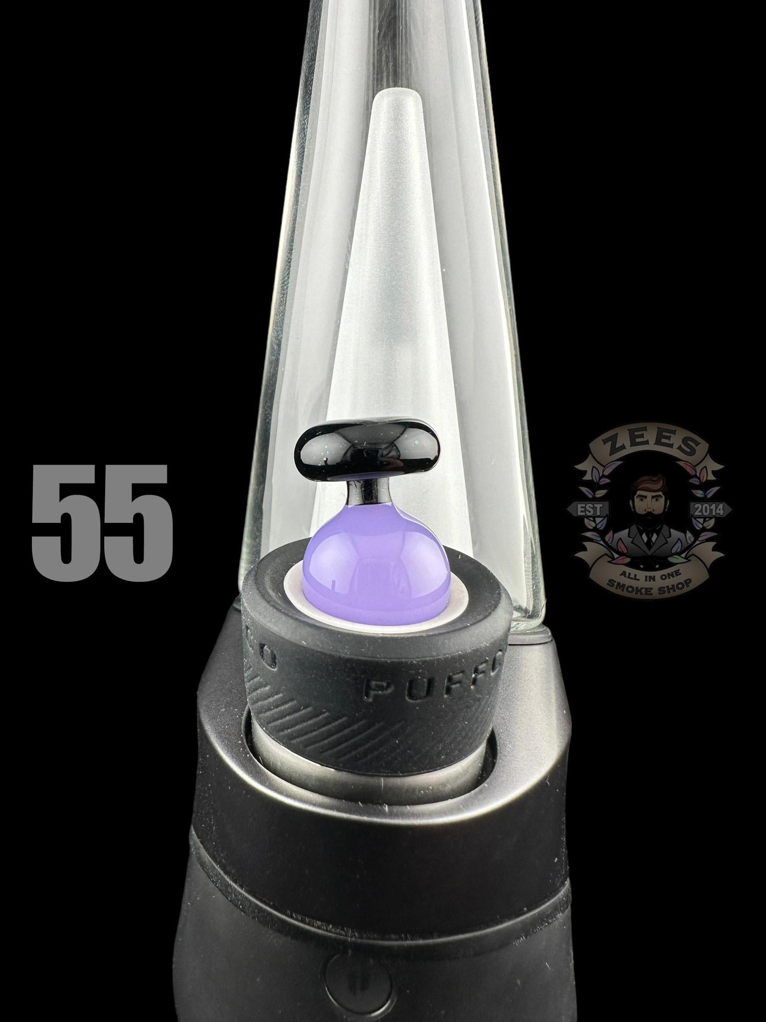 CHEVELLE GLASS: DUAL COLOR PUFFCO PEAK BUBBLE CAP (45-69) - Image 12