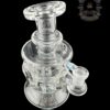 ROWDY GLASS: CLEAR DOUBLE ENCASED OPAL GILLCYCLER #6 - Image 4