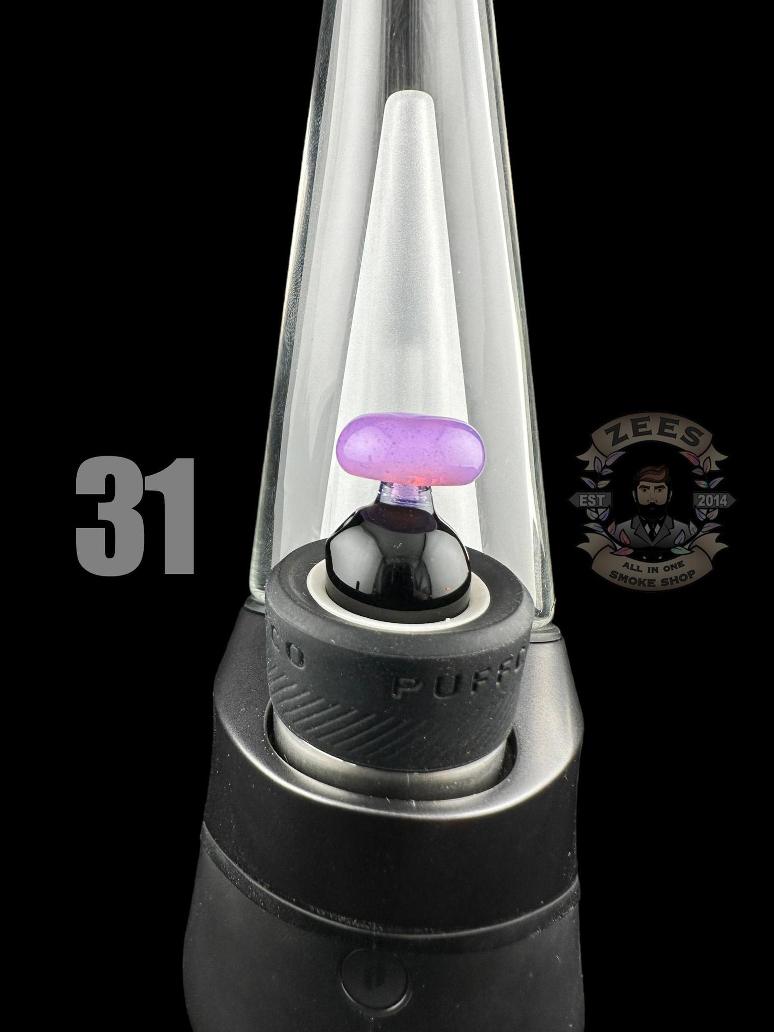 CHEVELLE GLASS: DUAL COLOR PUFFCO PEAK BUBBLE CAP (23-44) - Image 10