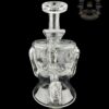 ROWDY GLASS: CLEAR DOUBLE ENCASED OPAL GILLCYCLER #2 - Image 3