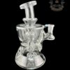 ROWDY GLASS: CLEAR DOUBLE ENCASED OPAL GILLCYCLER #1 - Image 2