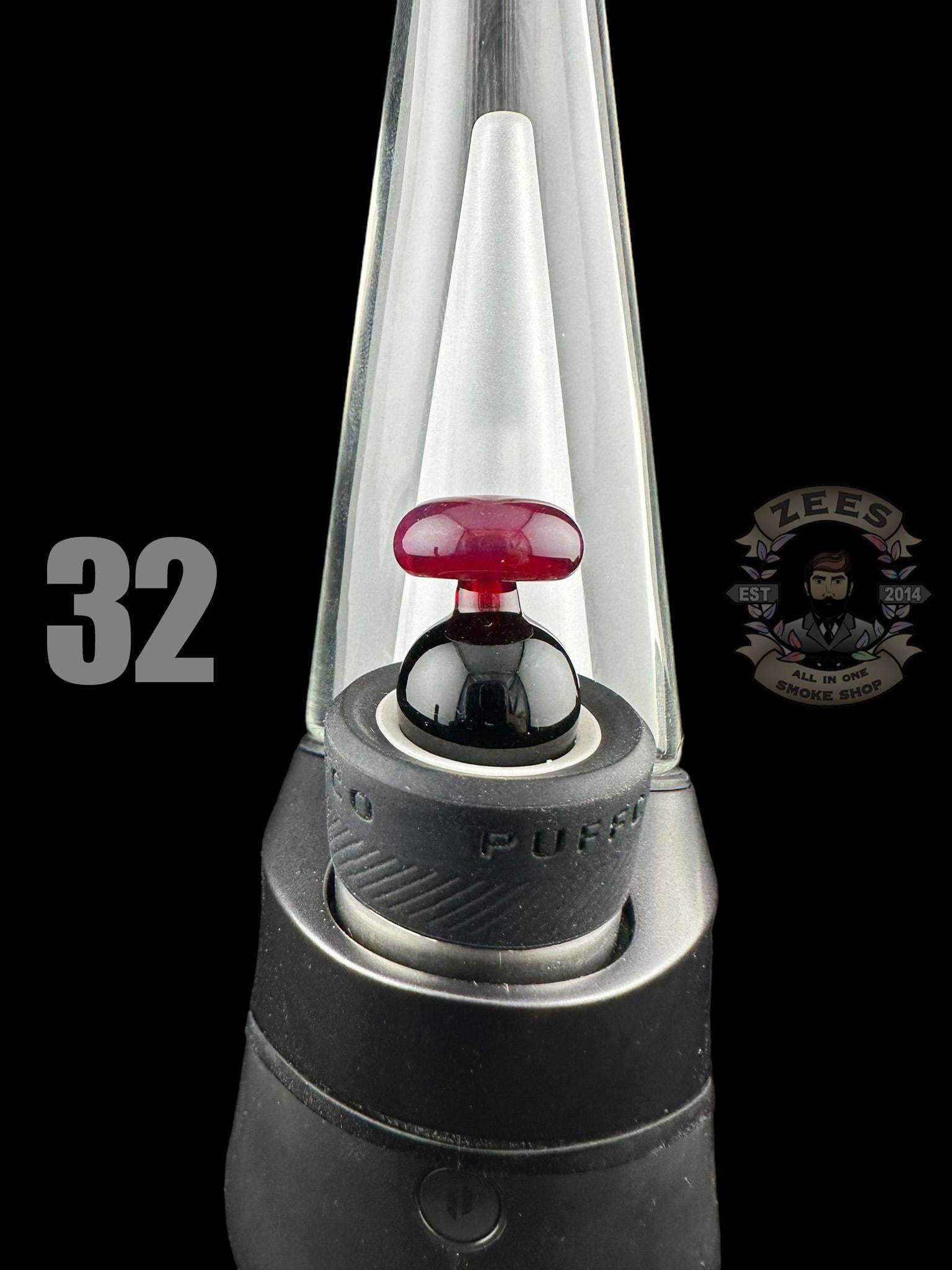CHEVELLE GLASS: DUAL COLOR PUFFCO PEAK BUBBLE CAP (23-44) - Image 11