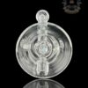 ROWDY GLASS: CLEAR DOUBLE ENCASED OPAL GILLCYCLER #6 - Image 5