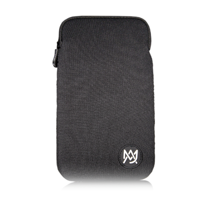 MJ ARSENAL: PADDED ZIPPER POUCH - BLACK