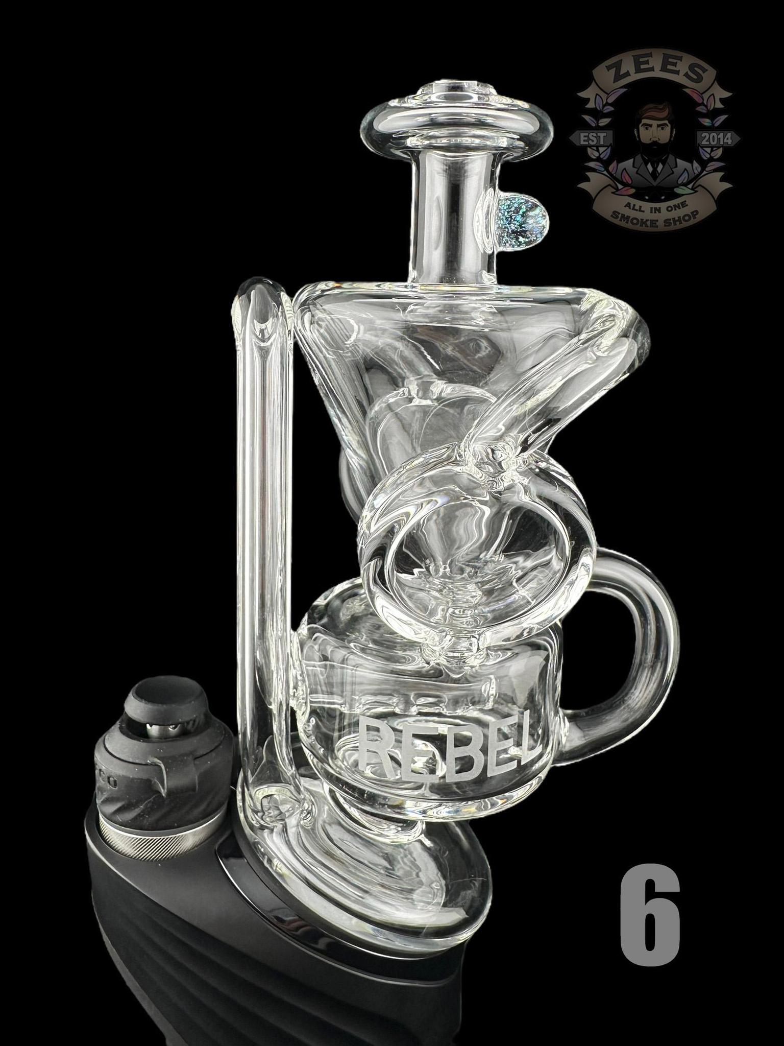 REBEL GLASS: CYCLONE RECYCLER PUFFCO PEAK ATTACHMENT - Image 7