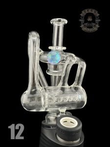 #12 CLEAR W/ OPAL COIN