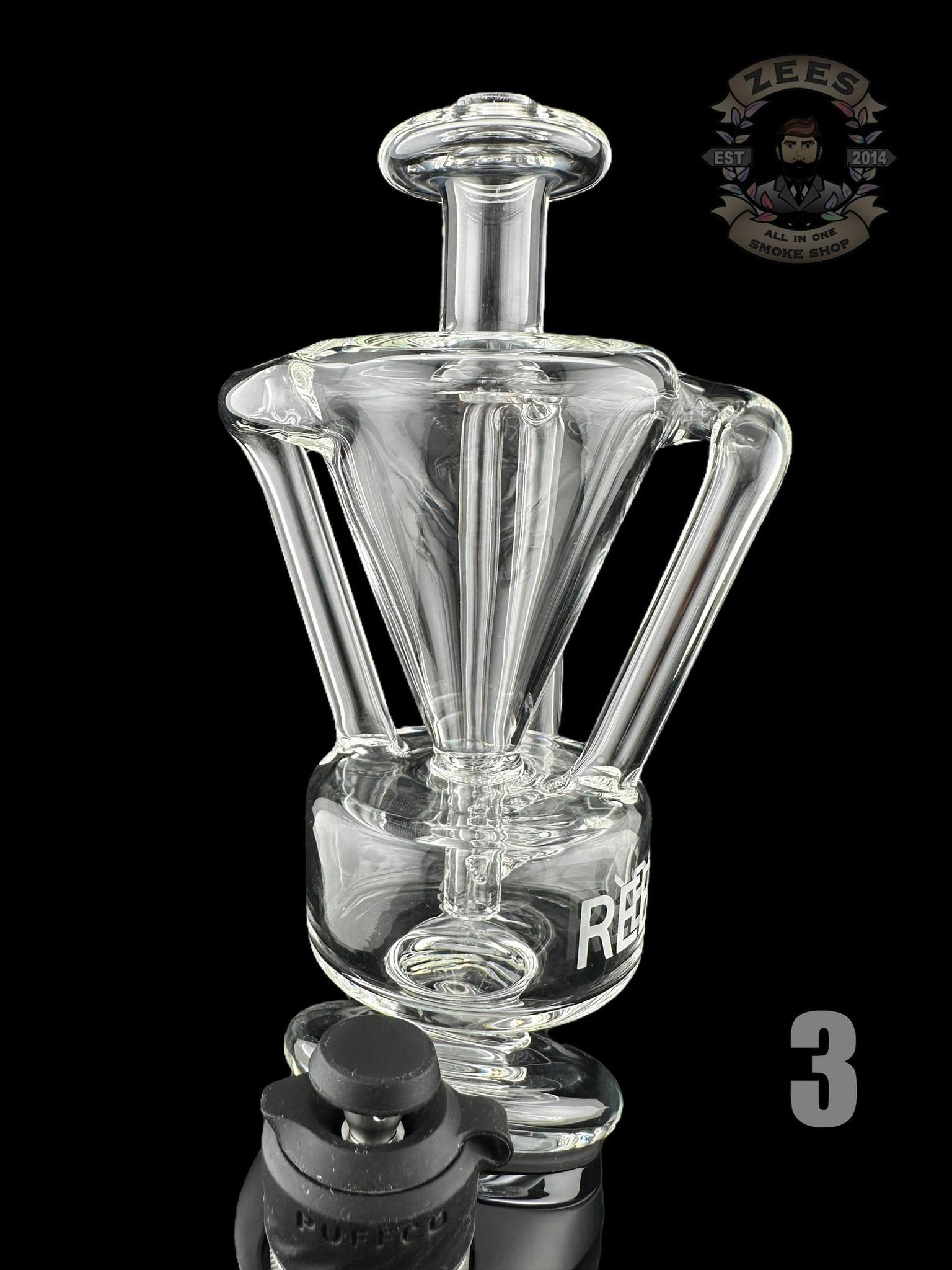 REBEL GLASS: CYCLONE RECYCLER PUFFCO PEAK ATTACHMENT - Image 4