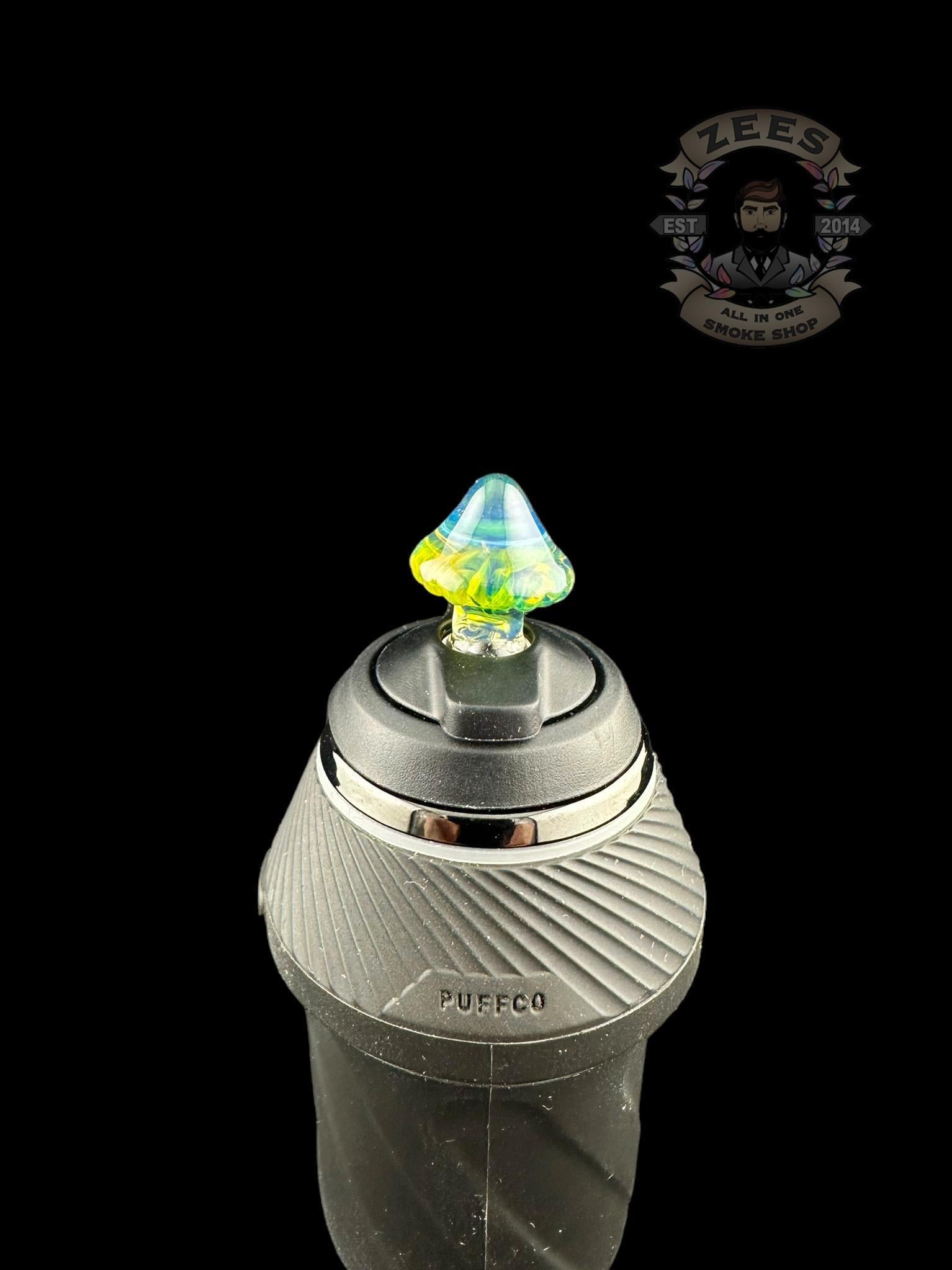 COOS WRLD: SHROOM PUFFCO PROXY BALL CAP - Image 3