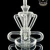 ROWDY GLASS: T-BONE 4:2 RECYCLER CLEAR #1 - Image 2
