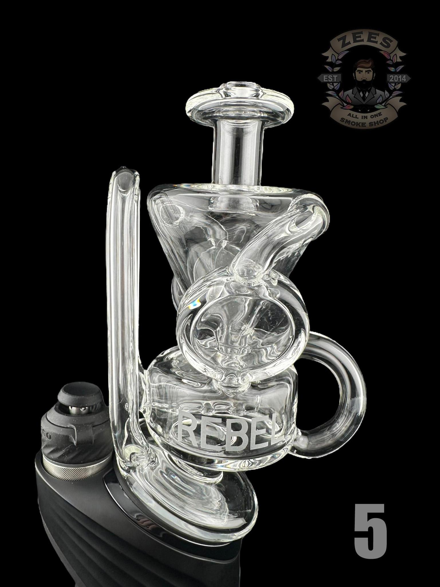 REBEL GLASS: CYCLONE RECYCLER PUFFCO PEAK ATTACHMENT - Image 6