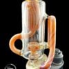 IRIDESCENT GLASS: PURPLE AMBER INCYCLER PUFFCO PEAK ATTACHMENT - Image 2