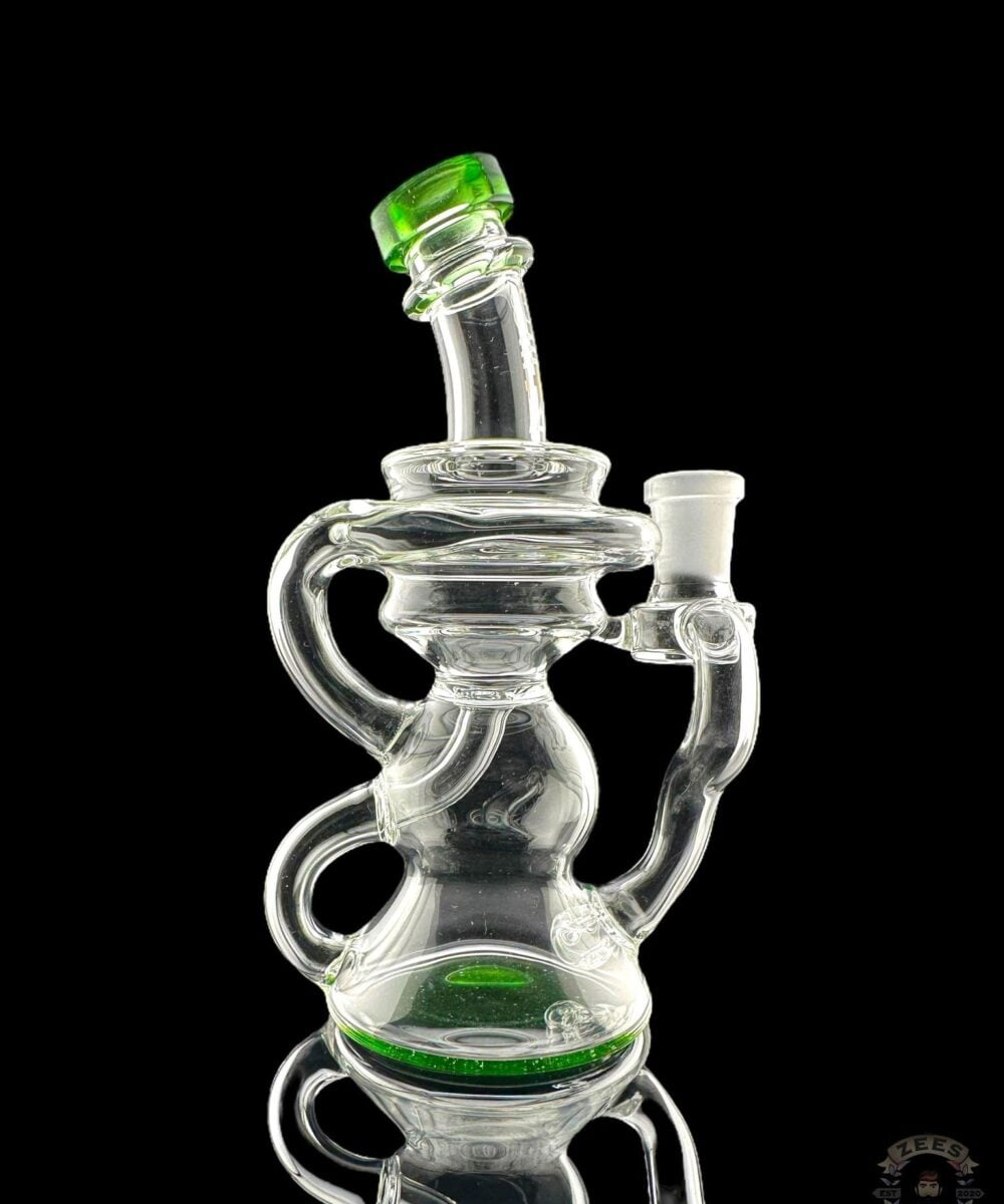 BETA GLASS LABS: KLEIN FULL SIZE GREEN STARDUST