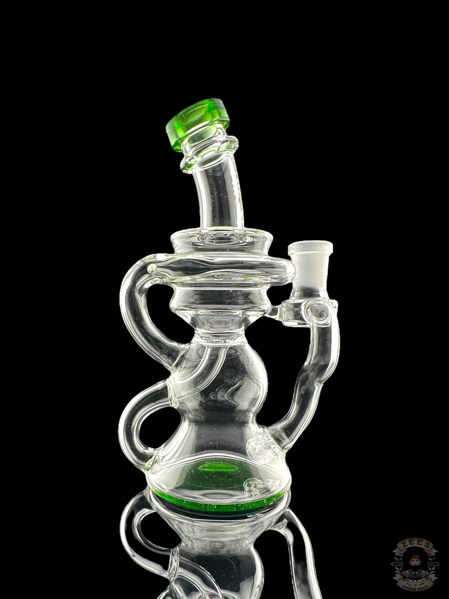 BETA GLASS LABS: KLEIN FULL SIZE GREEN STARDUST
