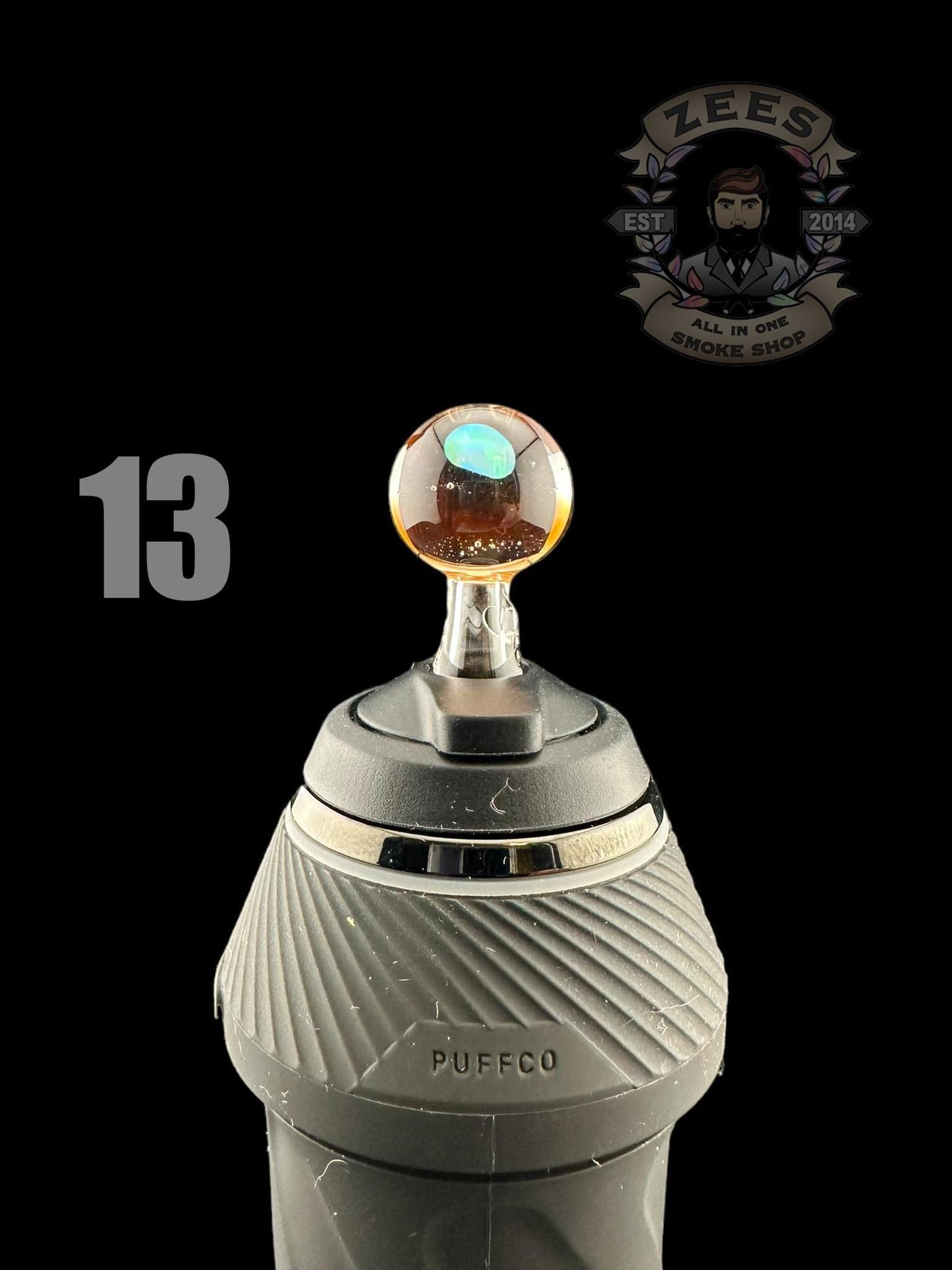 CAPTAIN TOKEZ GLASS: ENCASED OPAL PUFFCO PROXY BALL CAP - Image 16