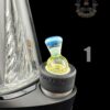 CHEVELLE GLASS: ENCASED OPAL PUFFCO PEAK BUBBLE CAP - Image 2