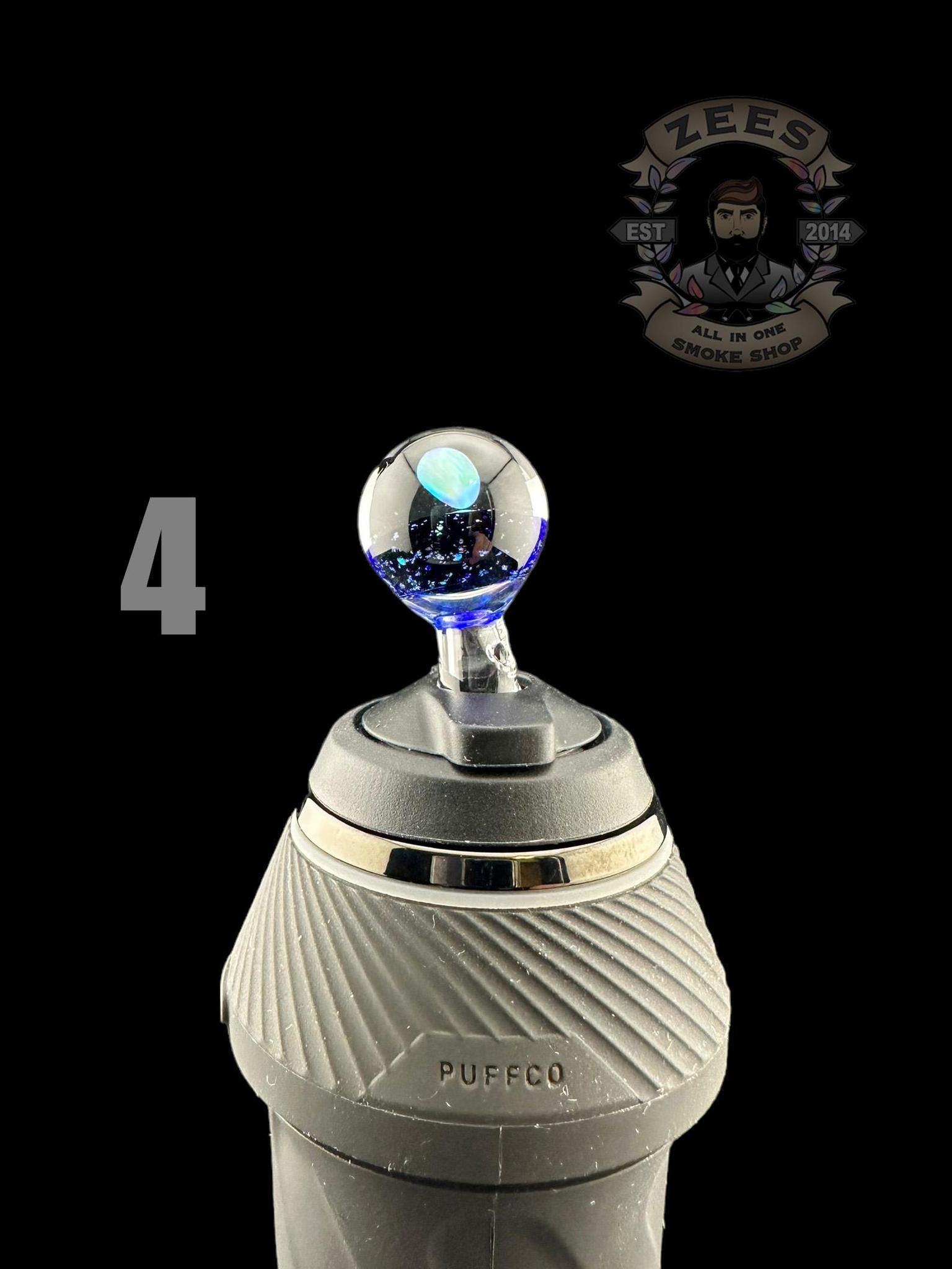 CAPTAIN TOKEZ GLASS: ENCASED OPAL PUFFCO PROXY BALL CAP - Image 7