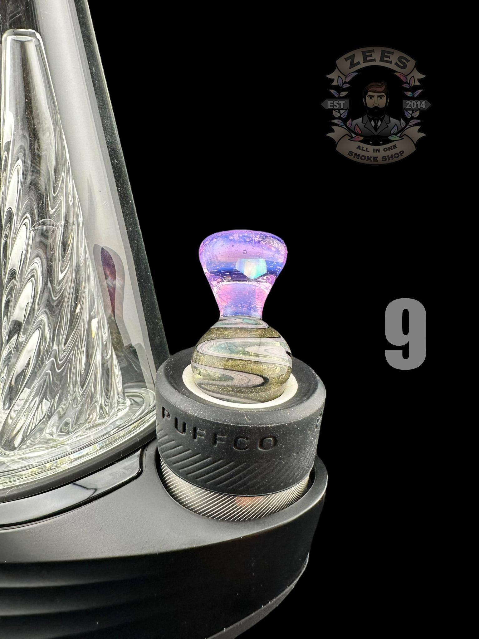 CHEVELLE GLASS: ENCASED OPAL PUFFCO PEAK BUBBLE CAP - Image 10