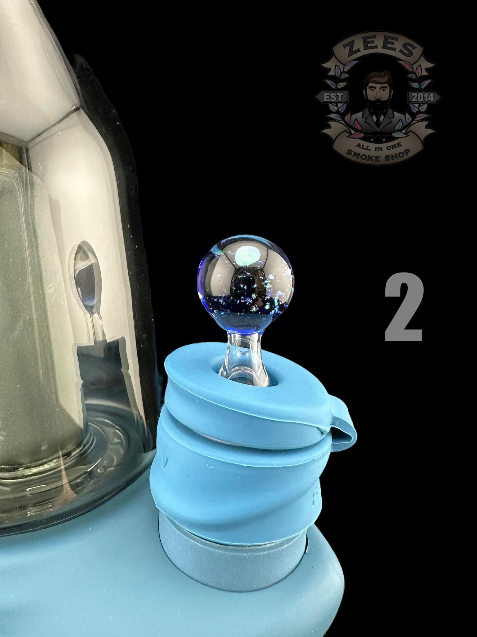 CAPTAIN TOKEZ GLASS: ENCASED OPAL FOCUS V CARTA BALL CAP - Image 3