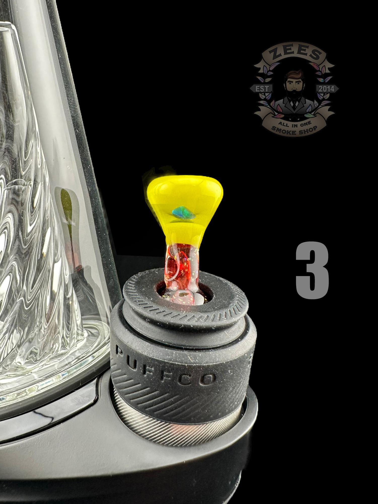 CHEVELLE GLASS: ENCASED OPAL PUFFCO PEAK PRO BALL CAP - Image 4