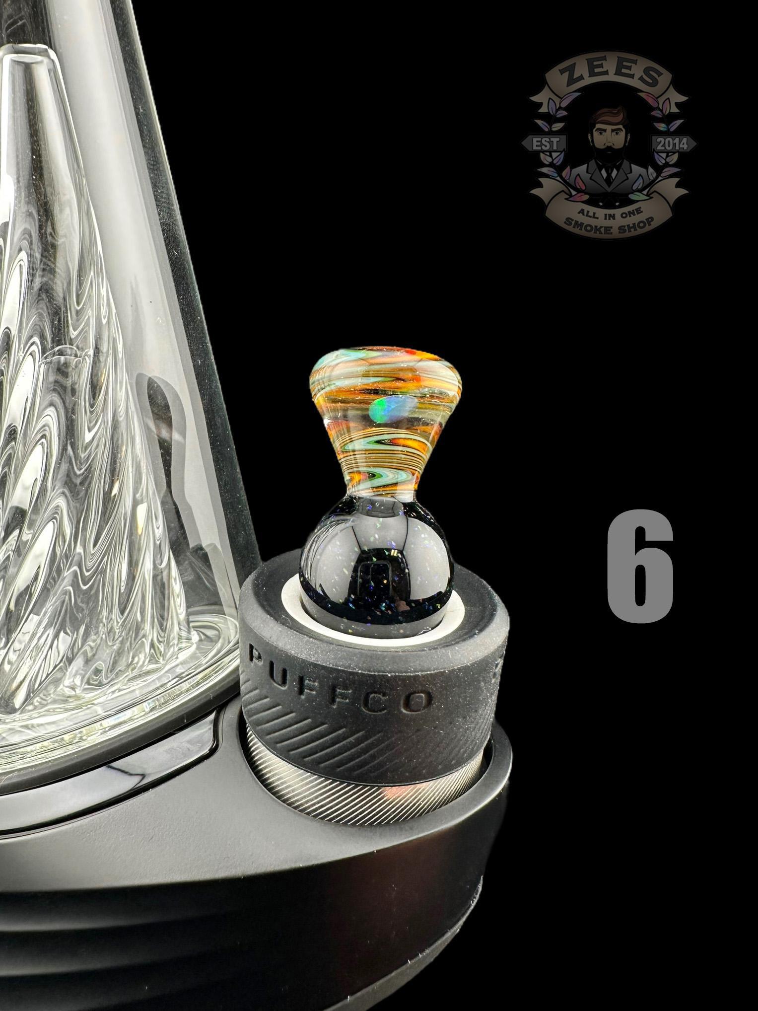 CHEVELLE GLASS: ENCASED OPAL PUFFCO PEAK BUBBLE CAP - Image 7