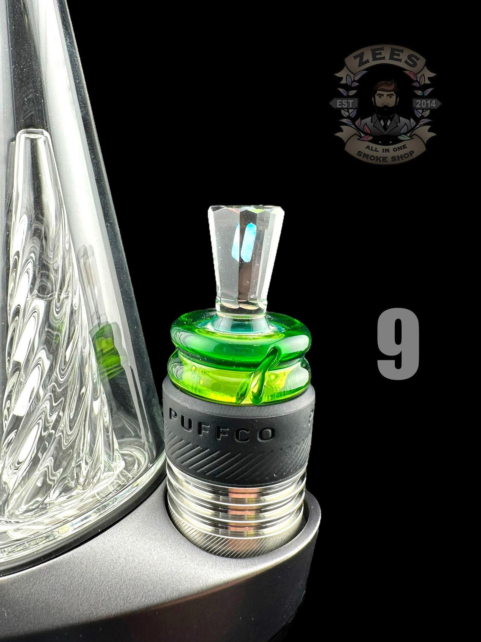 ONE TRICK PONY: FACETED ENCASED OPAL ROCKULUS 3DXL PUFFCO PEAK PRO CARB CAP - Image 10