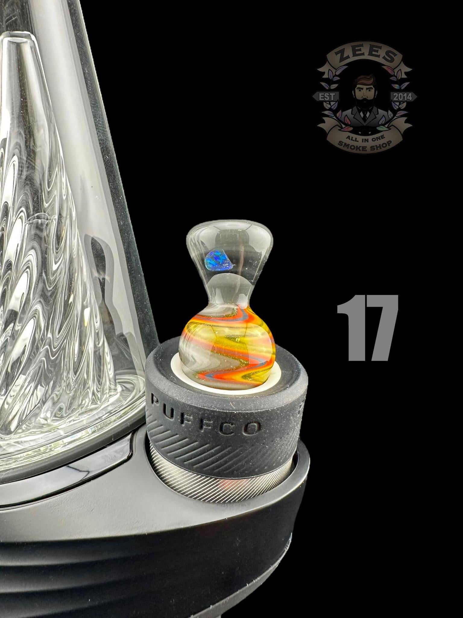 CHEVELLE GLASS: ENCASED OPAL PUFFCO PEAK BUBBLE CAP - Image 18