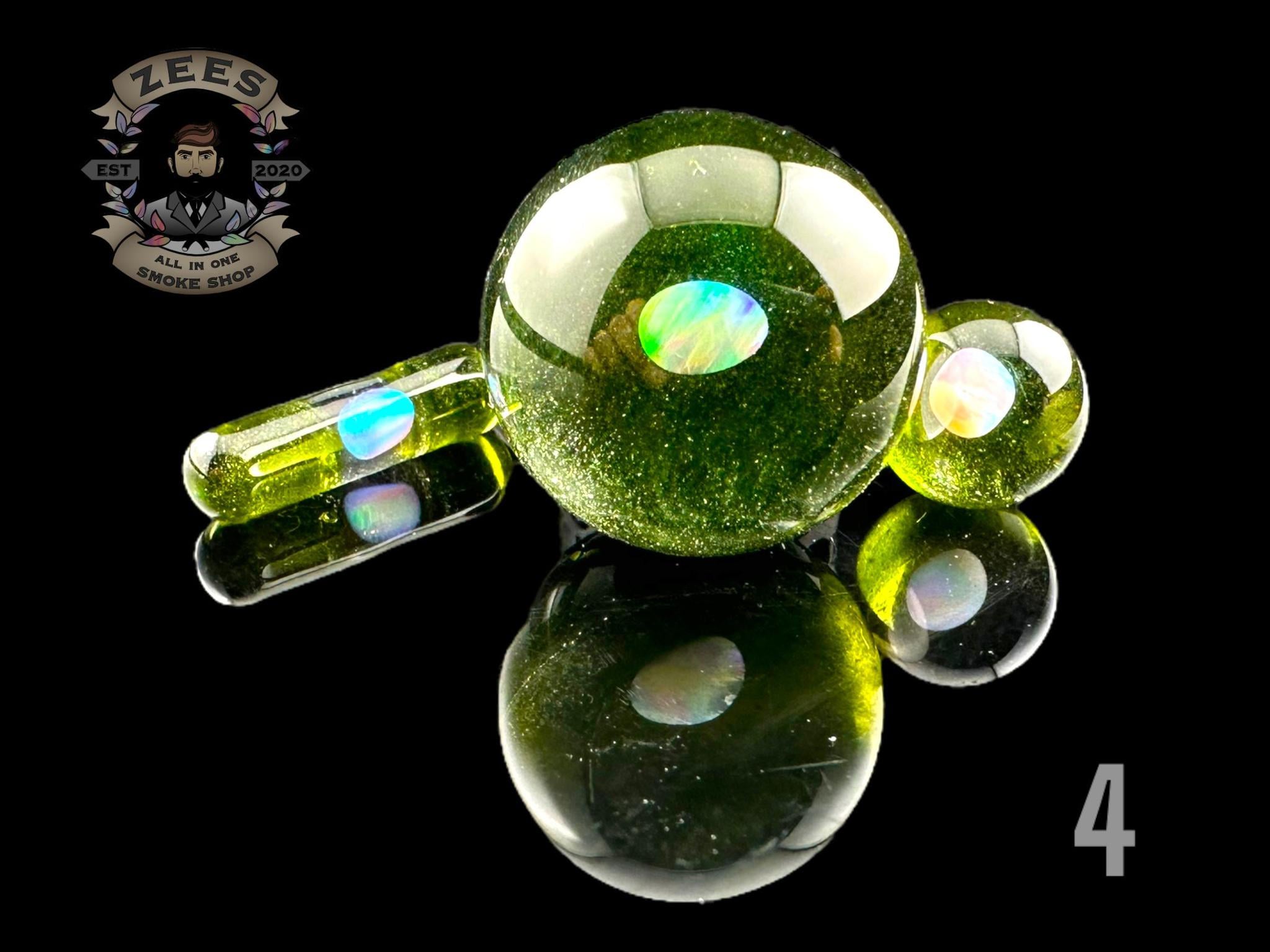 CHEVELLE GLASS: 3 PIECE ENCASED OPAL TERP SLURPER SET - Image 5