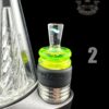 ONE TRICK PONY: FACETED ENCASED OPAL ROCKULUS 3DXL PUFFCO PEAK PRO CARB CAP - Image 3