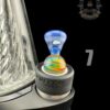 CHEVELLE GLASS: ENCASED OPAL PUFFCO PEAK BUBBLE CAP - Image 8