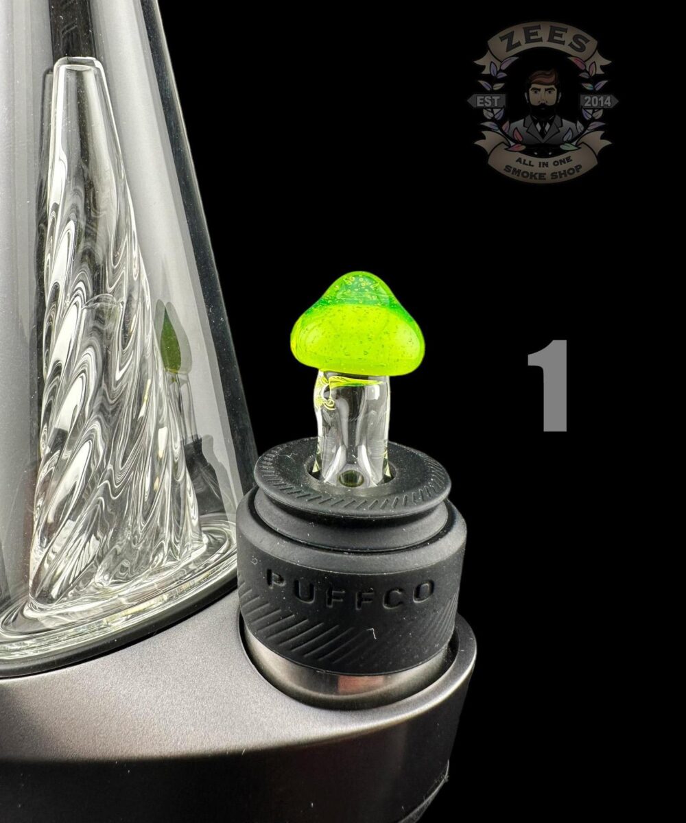 Alternative view of MIND BLOWING GLASS: SHROOM CAP PUFFCO PEAK PRO BALL CAP
