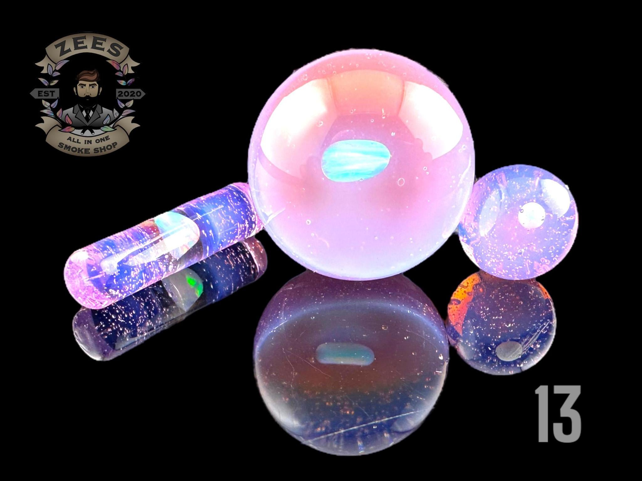 CHEVELLE GLASS: 3 PIECE ENCASED OPAL TERP SLURPER SET - Image 14