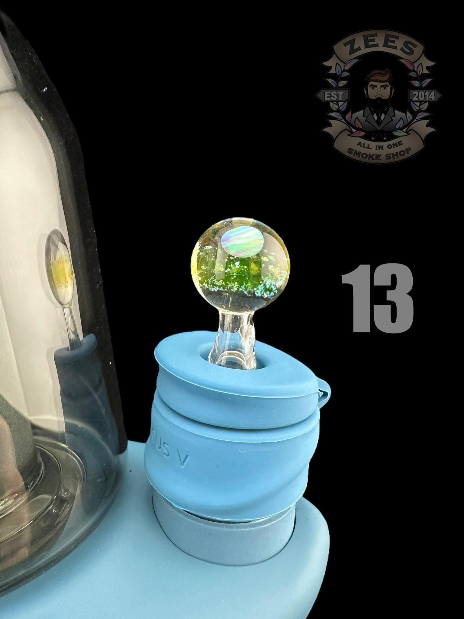 CAPTAIN TOKEZ GLASS: ENCASED OPAL FOCUS V CARTA BALL CAP - Image 14