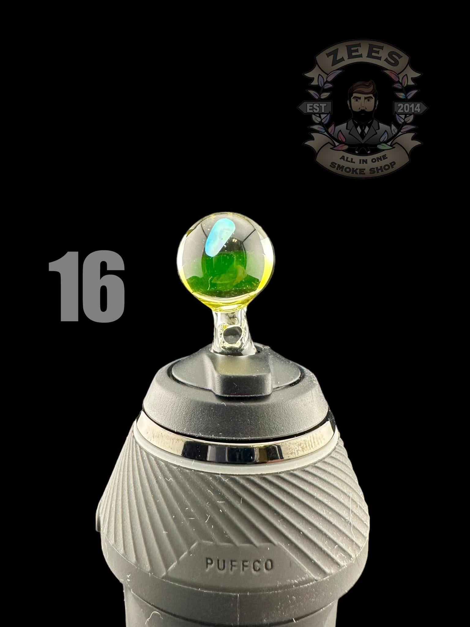 CAPTAIN TOKEZ GLASS: ENCASED OPAL PUFFCO PROXY BALL CAP - Image 19