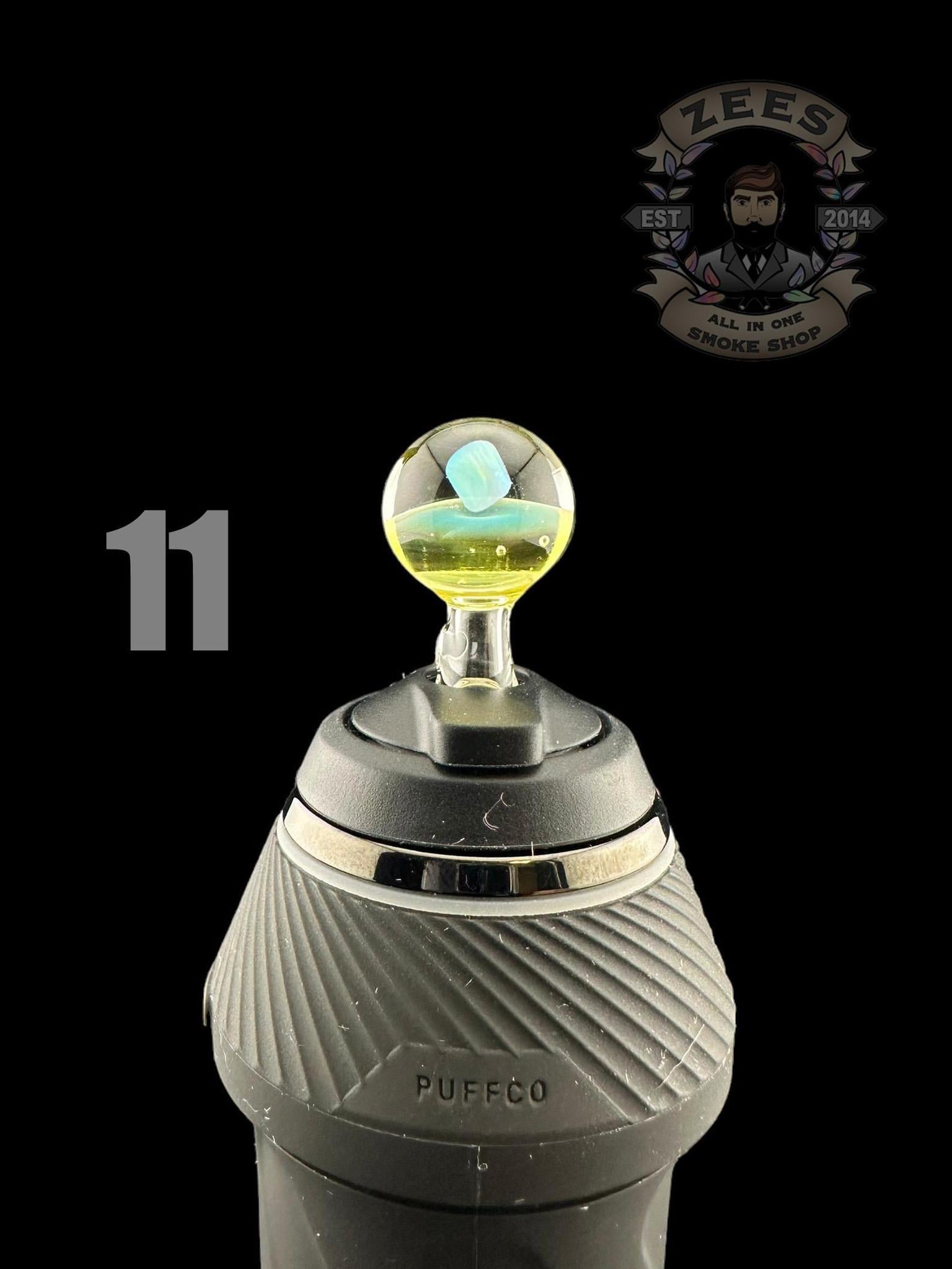CAPTAIN TOKEZ GLASS: ENCASED OPAL PUFFCO PROXY BALL CAP - Image 14