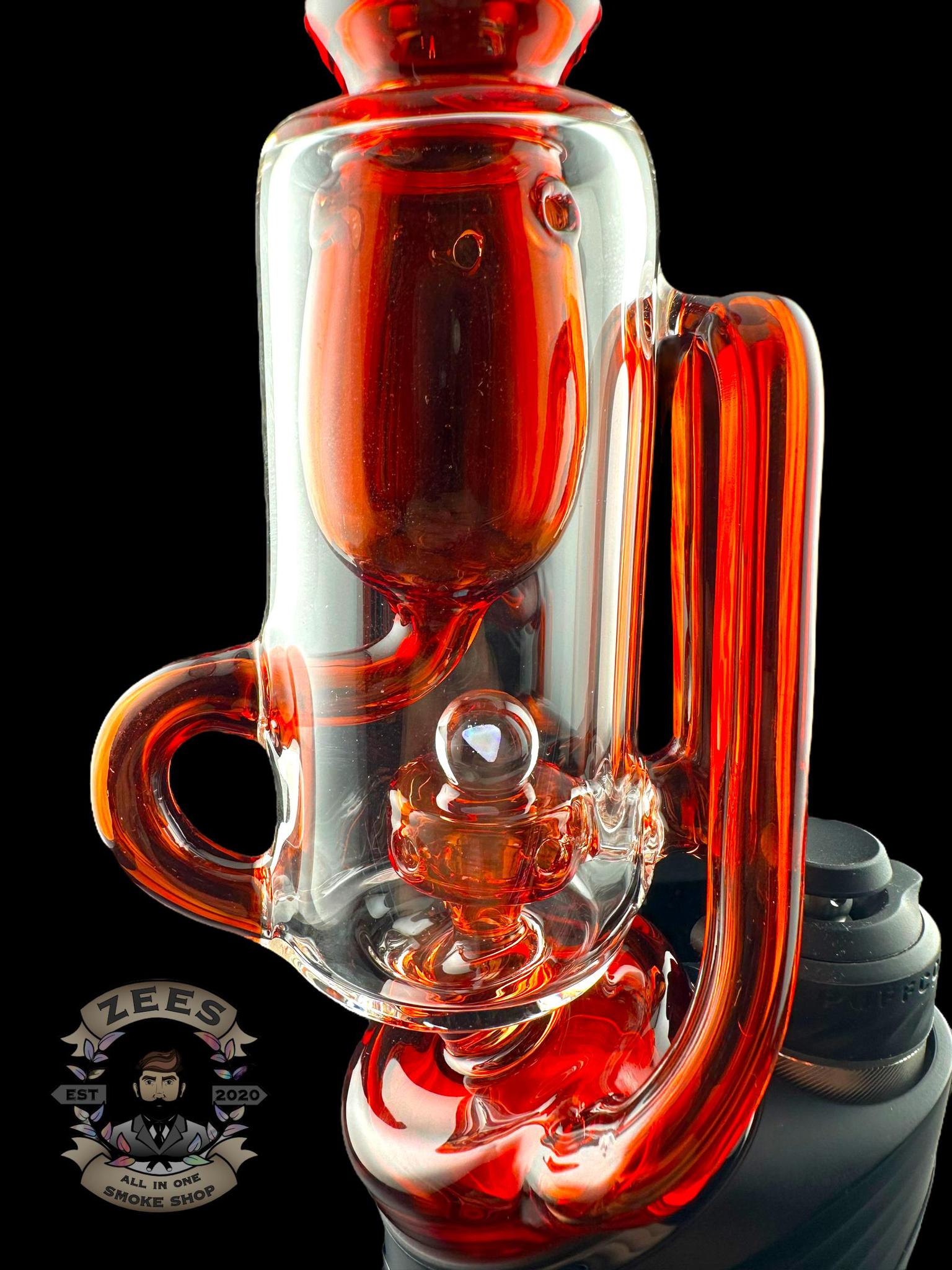 IRIDESCENT GLASS: ENCASED OPAL INCYCLER PUFFCO PEAK ATTACHMENT - Image 2